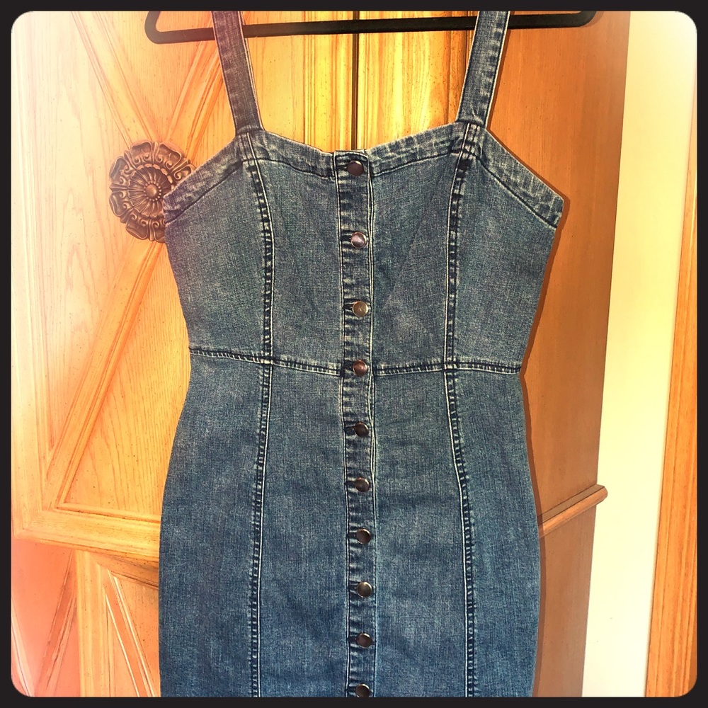 Denim dress